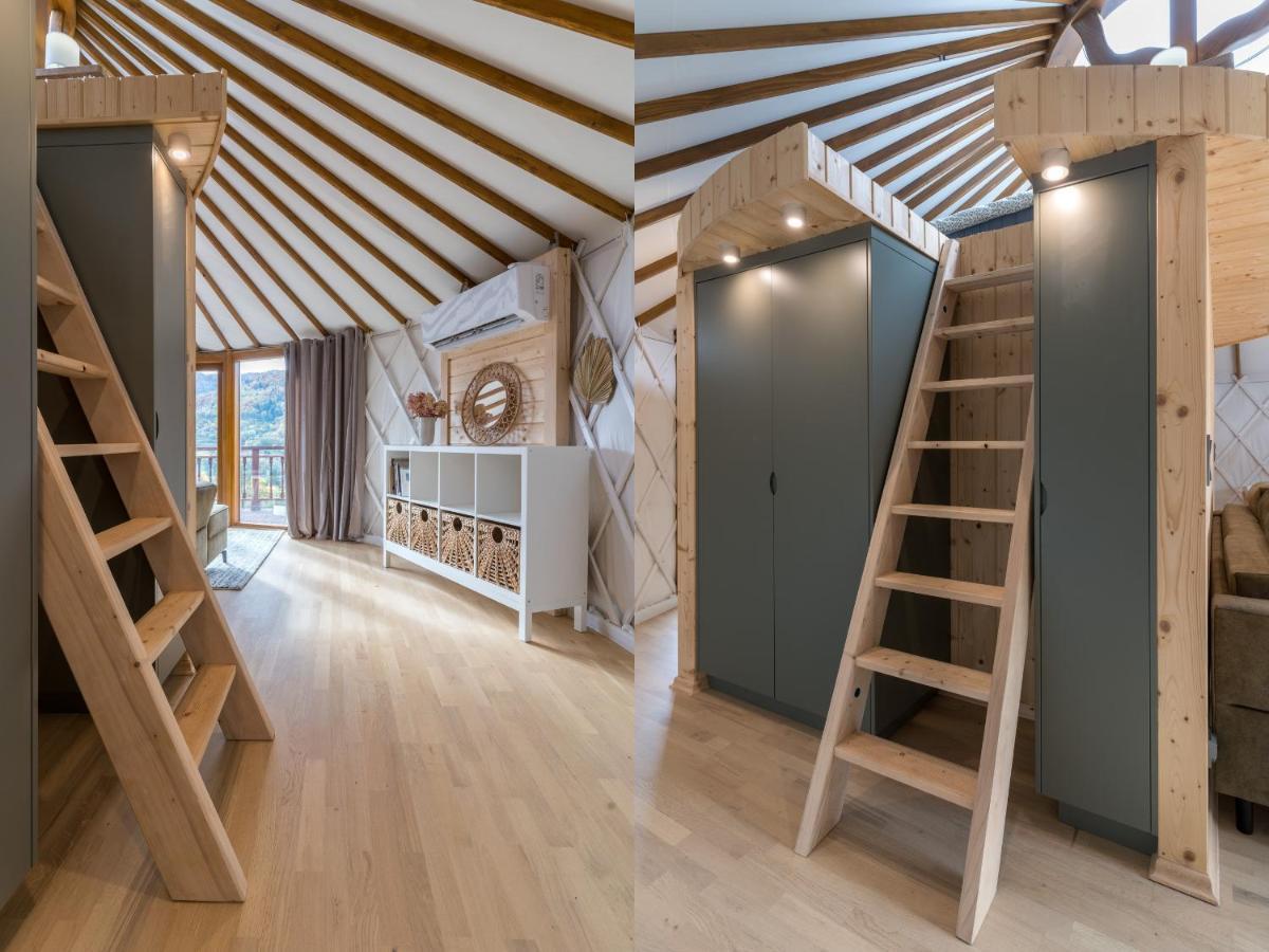 Gorski Glamping - Caloroczne Jurty Z Widokiem Tylmanowa Extérieur photo